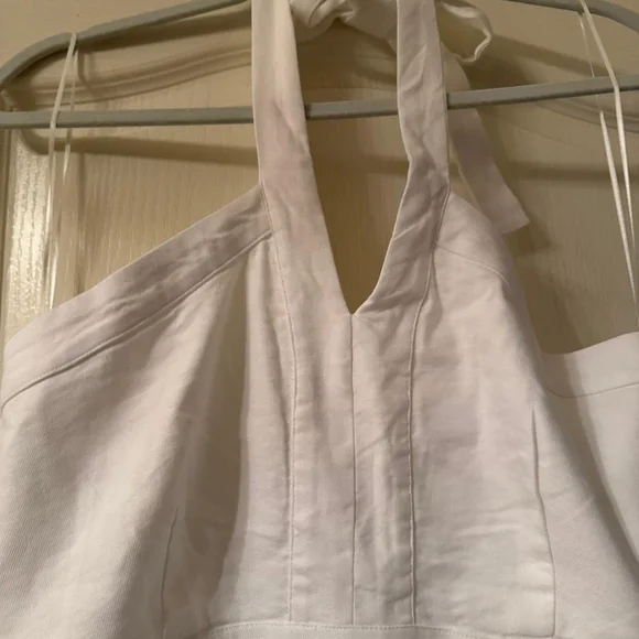 Ann Taylor White Backless Dress - Picture 4 of 6